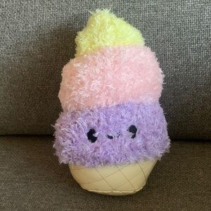 Fluffie Stuffiez Plush 8” Ice Cream Cone Food Toy